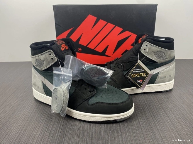 Rep Onekick Black DB2889-001 Retro High Gore-Tex 1 Grey Element Particle Jordan 0812